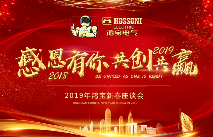 感恩有你，共創(chuàng)共贏 公司召開2019年鴻寶新春座談會(huì)